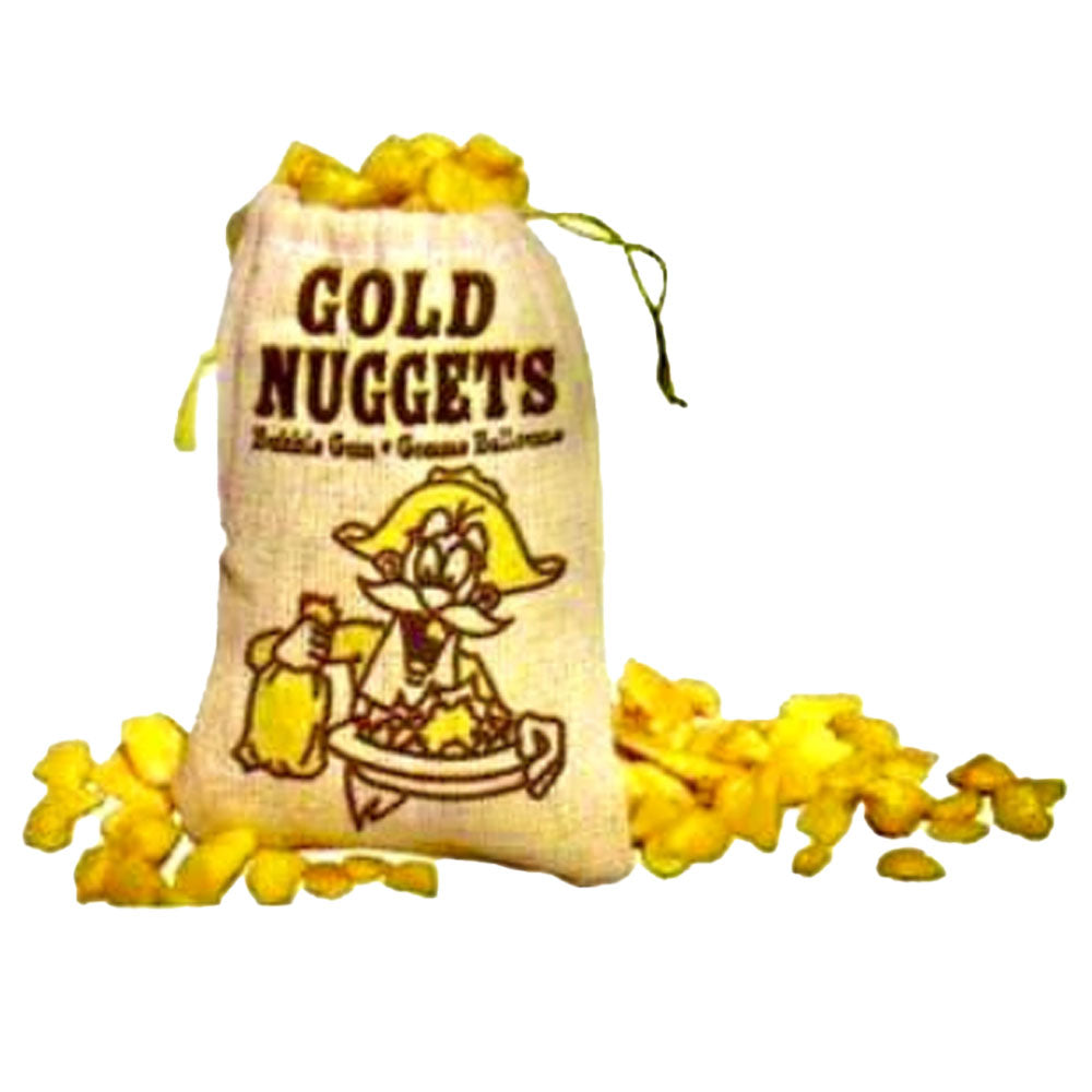 Gold Nugget Bubble Gum