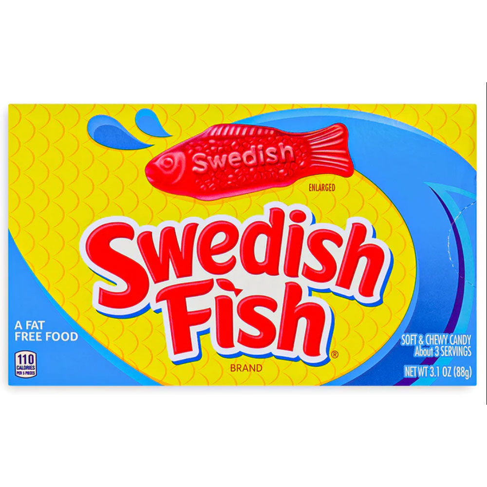 Red Swedish Fish Soft Candy (12x88g)
