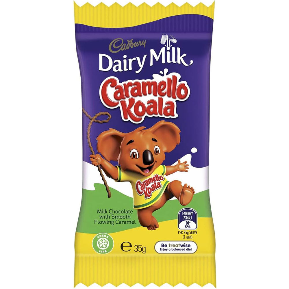 Cadbury Giant Caramello Koala Chocolate Bars 35g