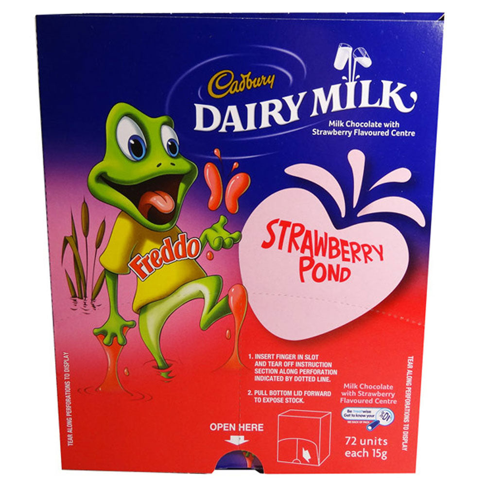 Cadbury Freddo Frog Strawberry Pond (72pcs/Display)