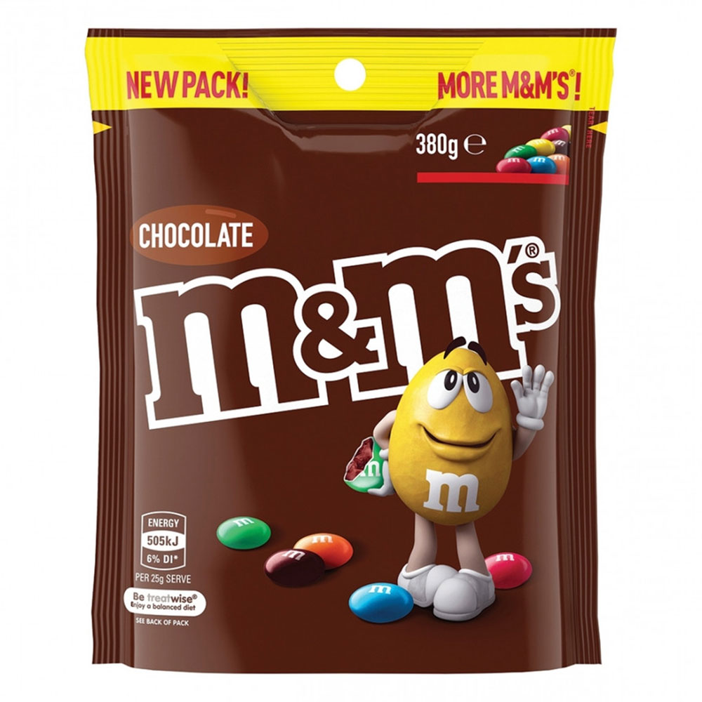 M&M Milk Chocolate (12x380g)
