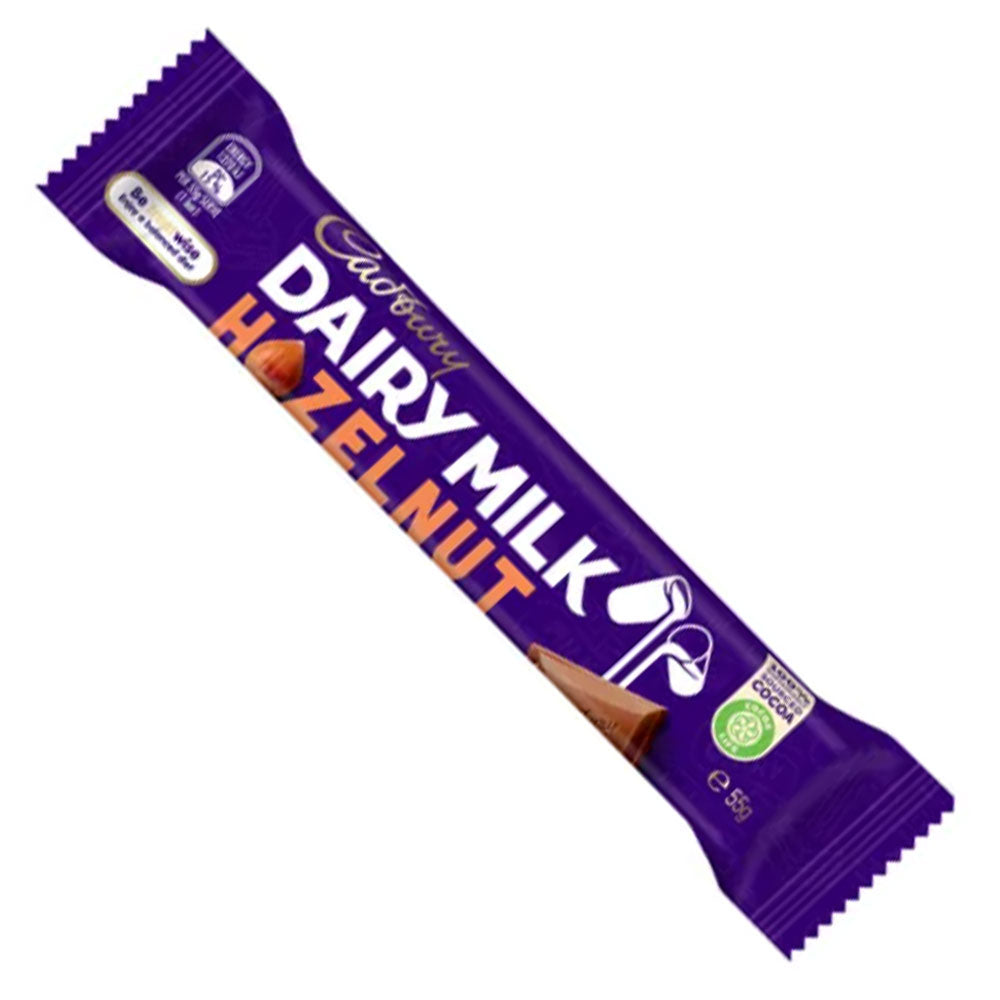 Cadbury Dairy Milk Hazelnut Choclate Bars 55g