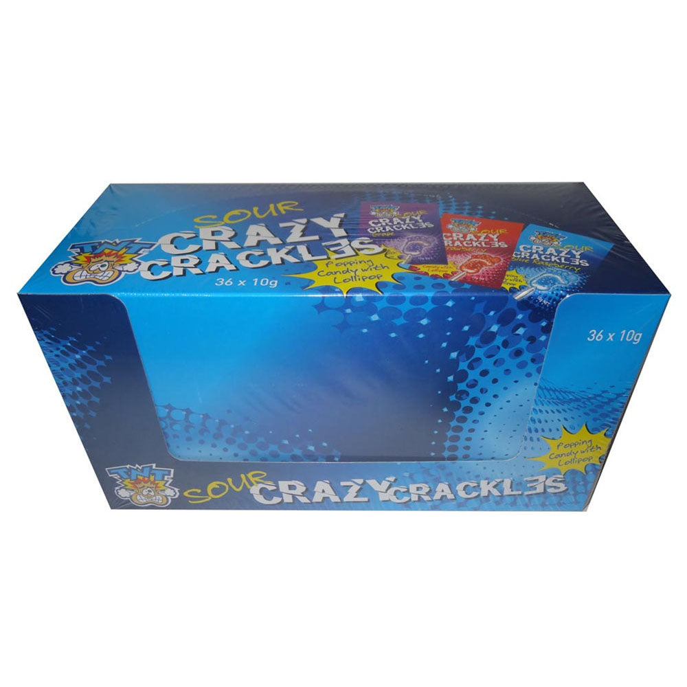 TNT Sour Crazy Crackles (36x10g)
