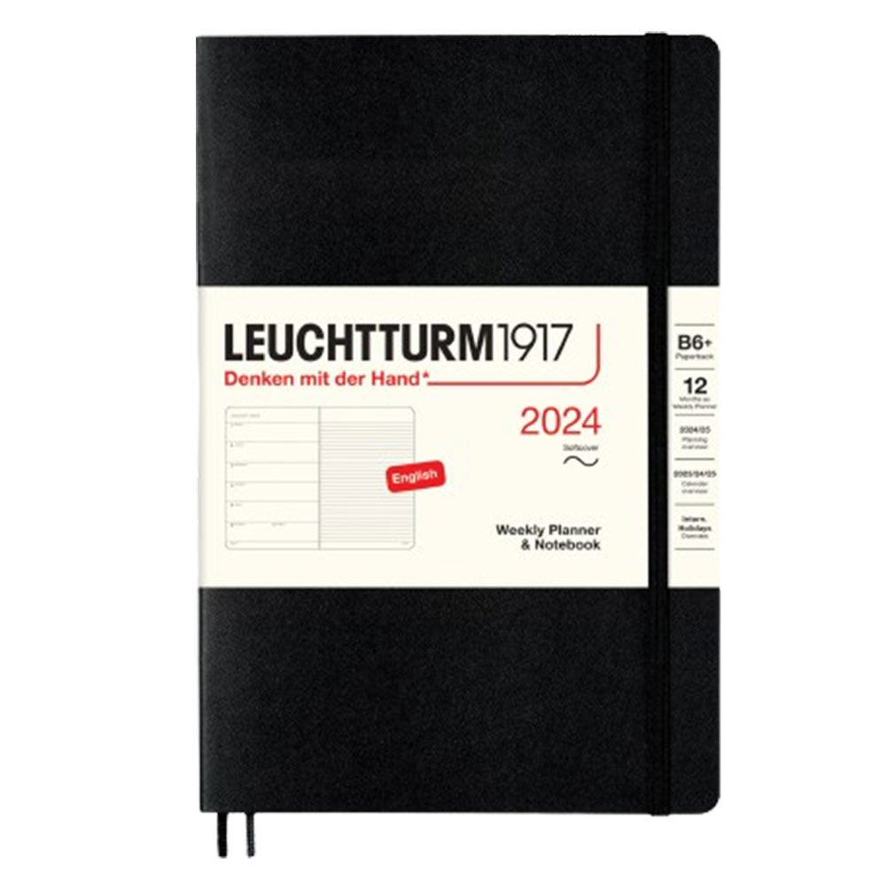 2024 B6+ Weekly Planner & Notebook (Paperback)