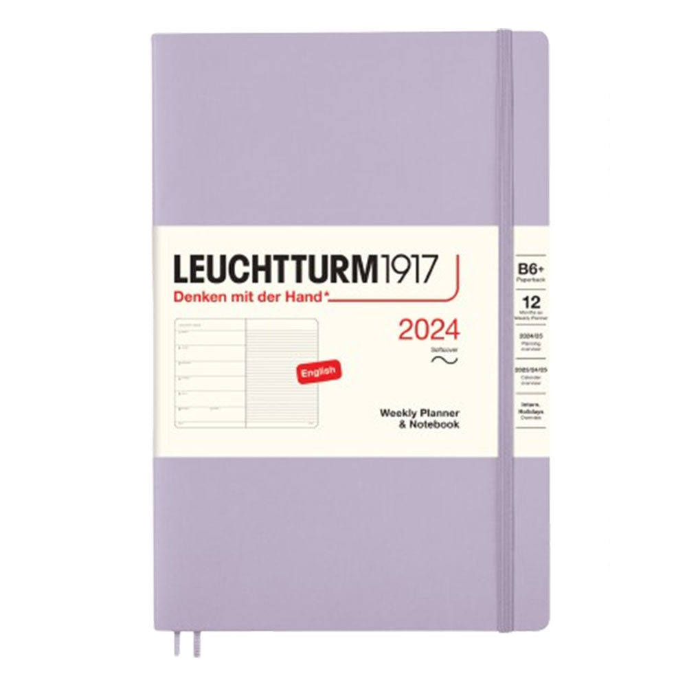 2024 B6+ Weekly Planner & Notebook (Paperback)