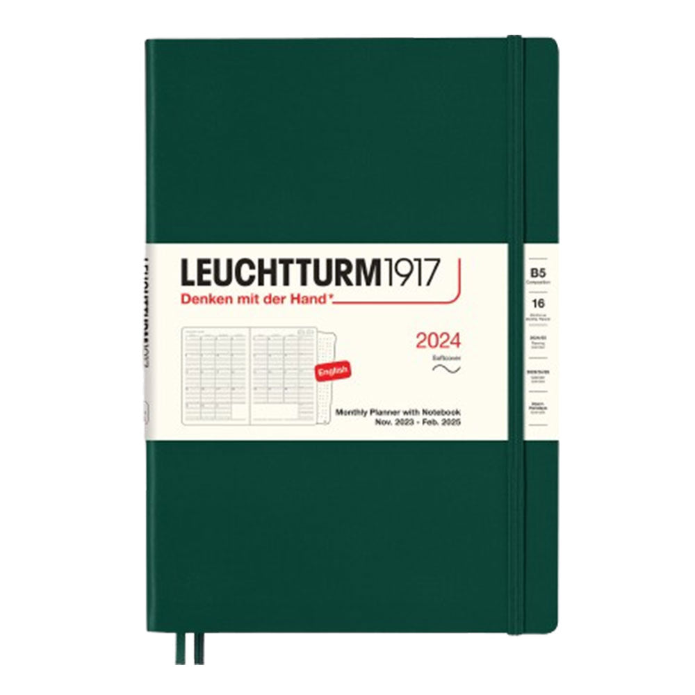 2024 B5 Monthly Planner & Notebook Composition
