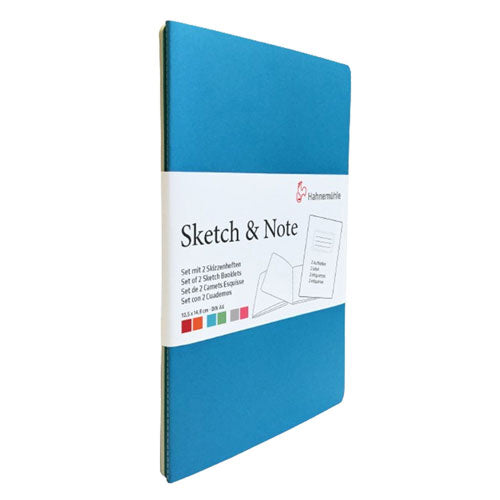 Hahnemuehle A6 Sketch & Note Booklet 2pk