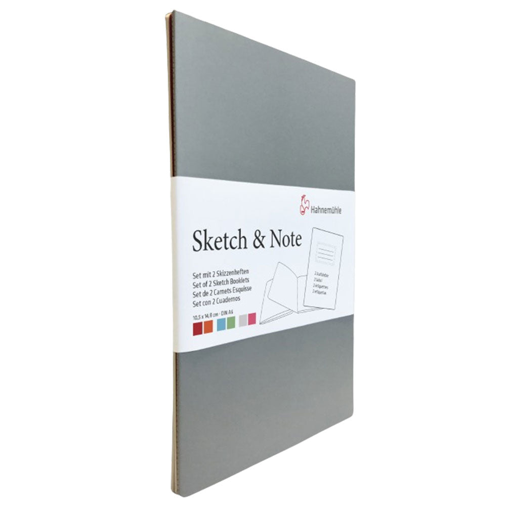 Hahnemuehle A6 Sketch & Note Booklet 2pk