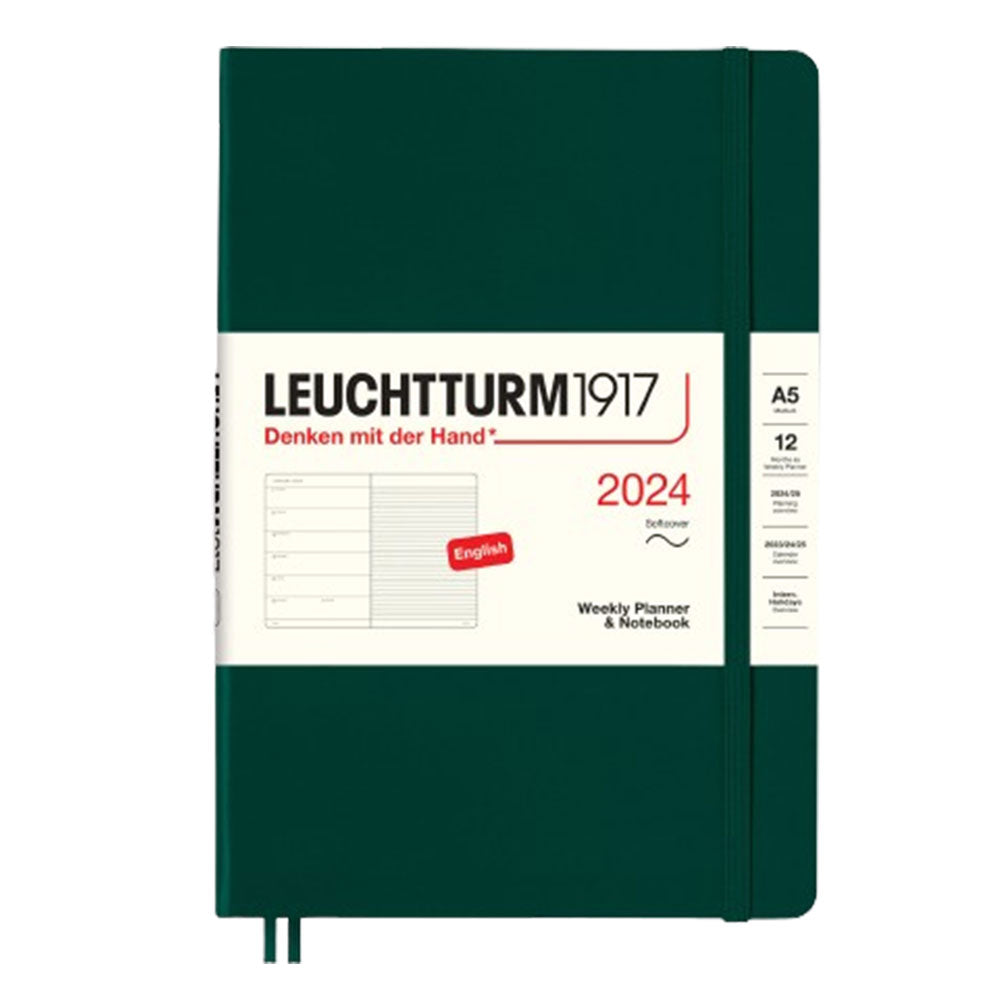 2024 A5 Week Planner & Notebook (Softcover)