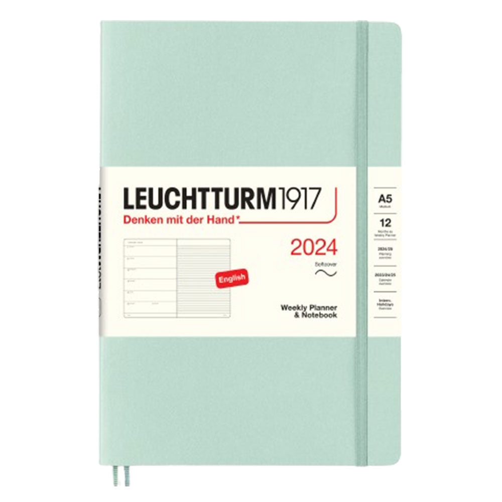 2024 A5 Week Planner & Notebook (Softcover)