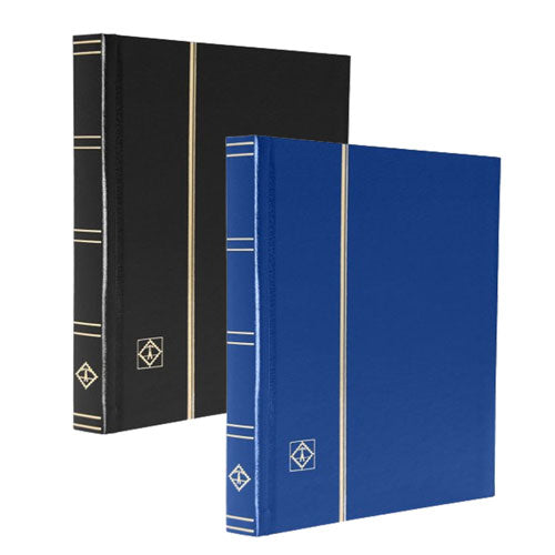 Basic Non-Padded A5 Stockbook with 32 Black Pages
