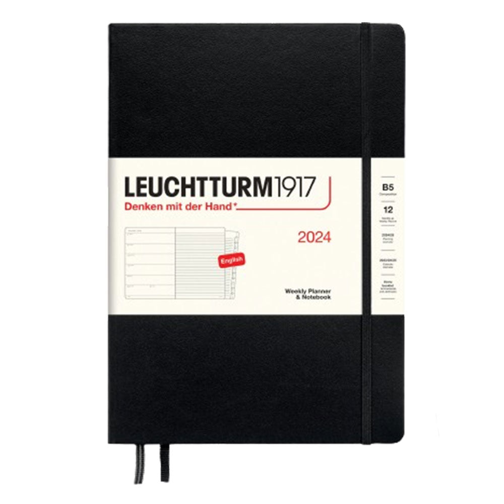 2024 B5 Weekly Planner & Notebook Compo w/ Booklet