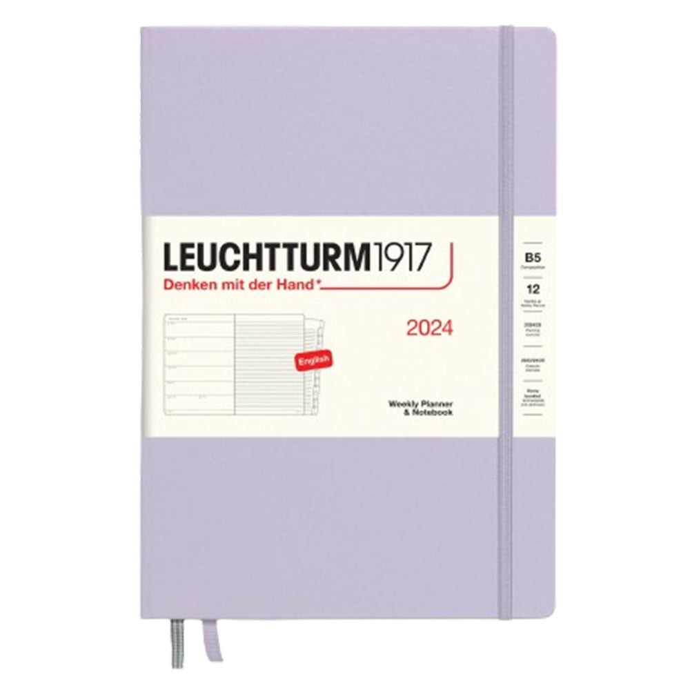 2024 B5 Weekly Planner & Notebook Compo w/ Booklet