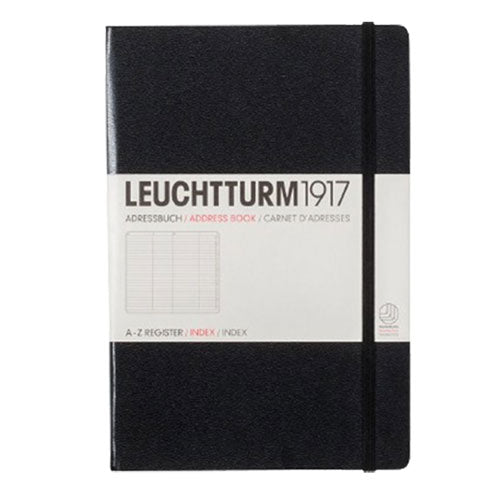 A-Z Address Book with Hardcover (Black)