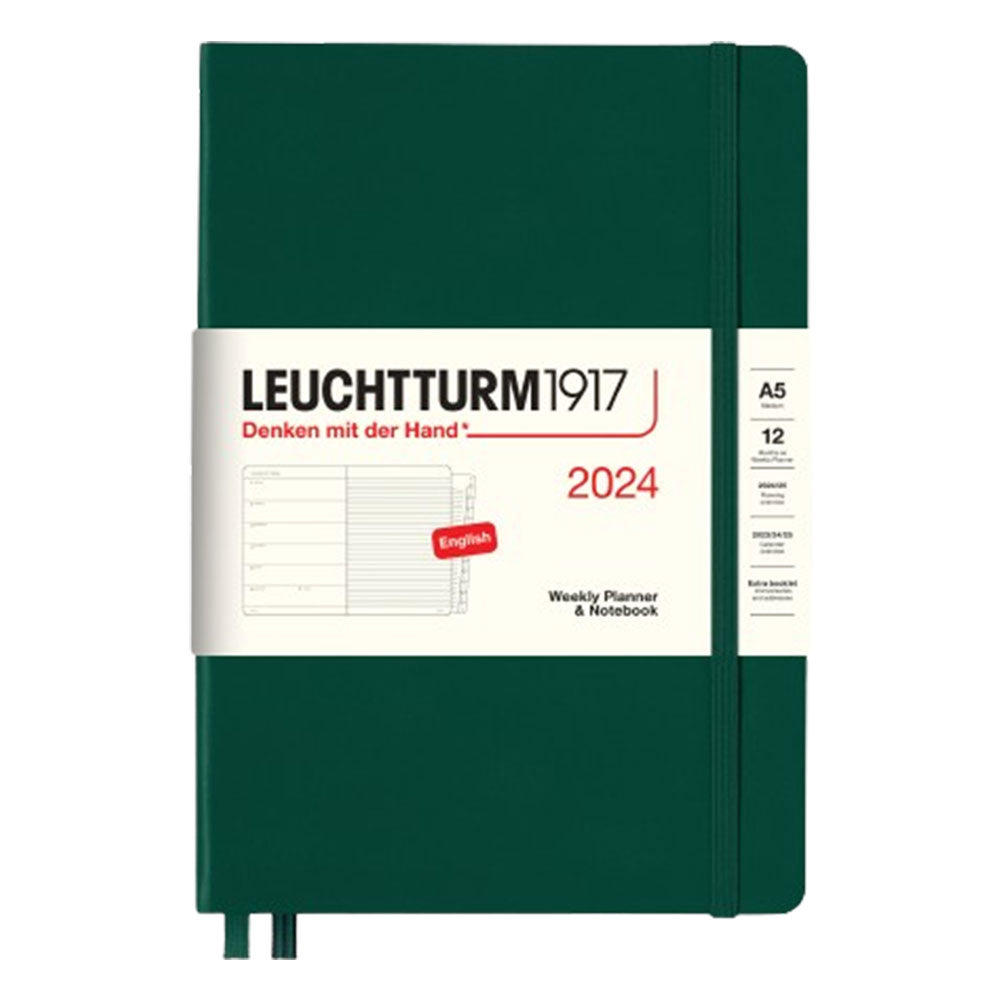 2024 A5 Week Planner & Notebook with Booklet