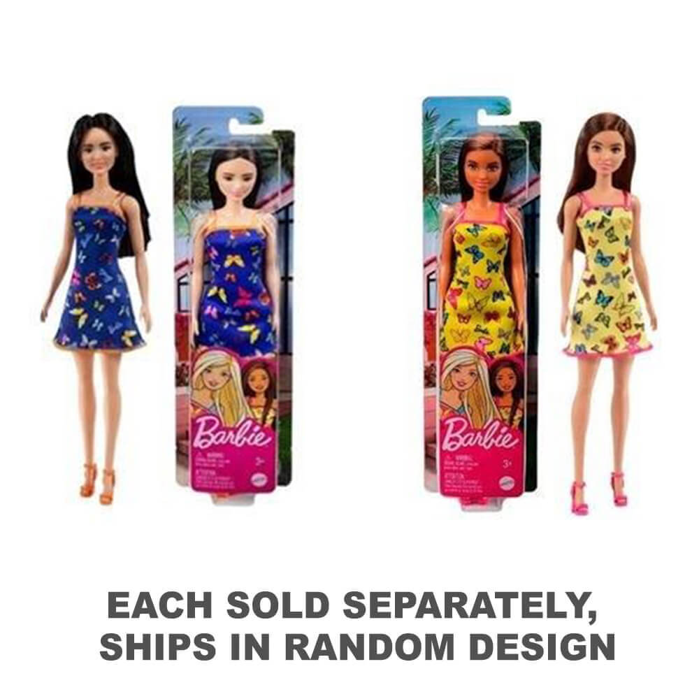 Barbie Doll in Butterfly Dress