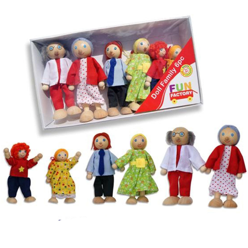 Fun Factory Doll Family 6pcs
