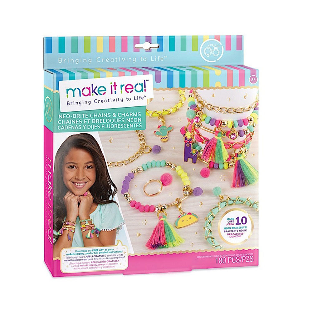 Neo-brite Chains and Charms Jewelry Craft Kit