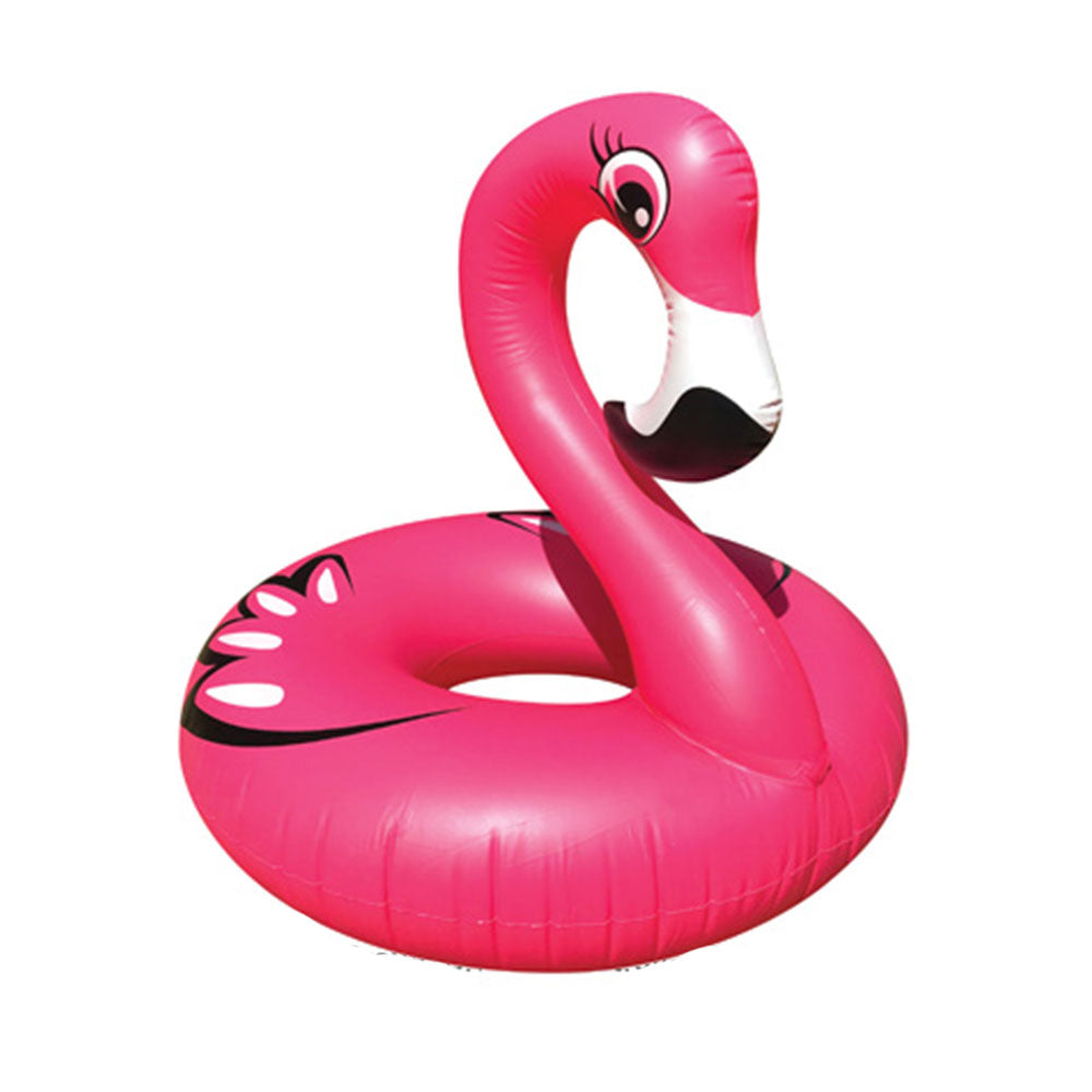 Inflatable Flamingo Ring Pool Floater