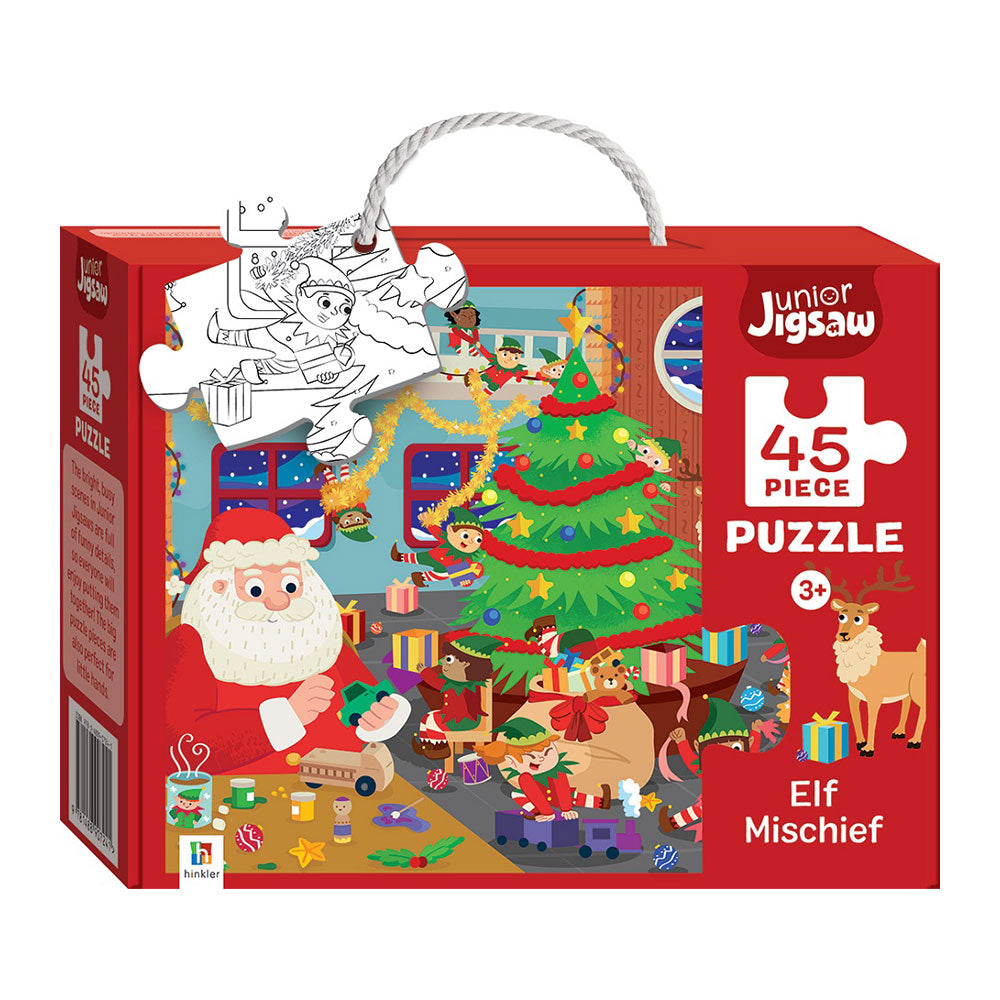 Junior Jigsaw Elf Mischief Puzzle 45pcs