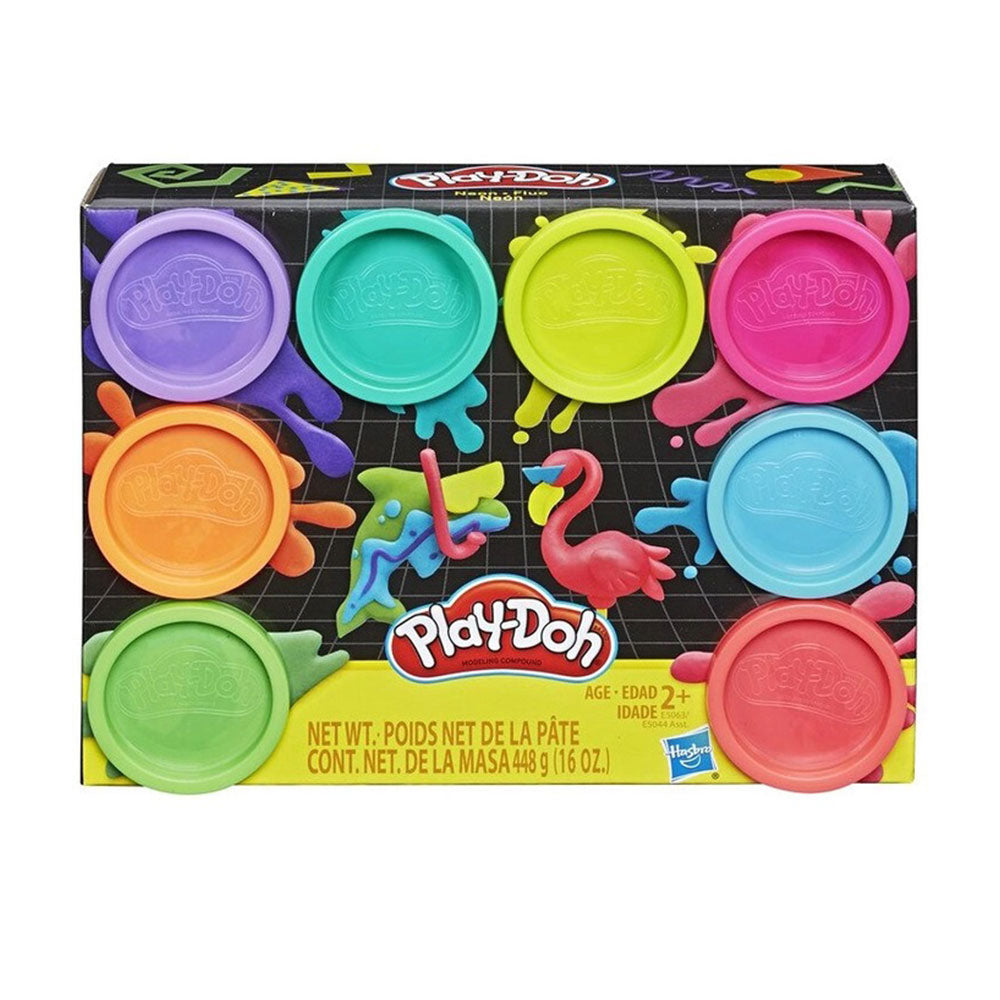 Play Doh Rainbow Color 8pcs