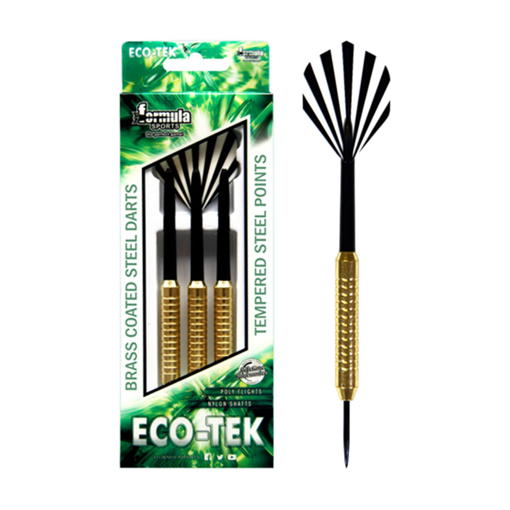 Eco-Tek Brass Steel Point Darts 3pcs