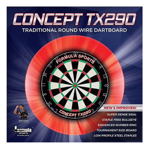 Concept TX290 Traditional Round Wire Dartboard