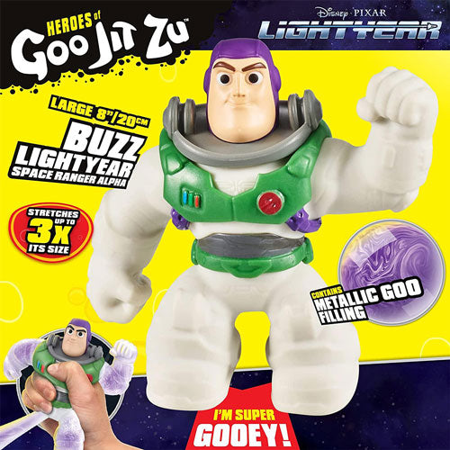 Heroes Goo Jit Zu Stretchy Lightyear Buzz Figure