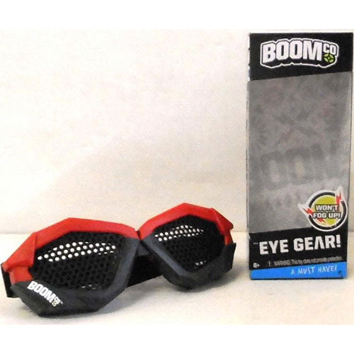 Boom Co Eye Gear (Red & Black)