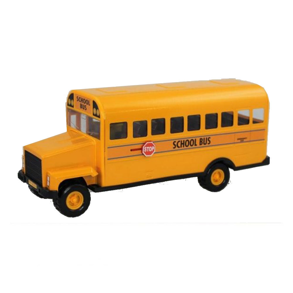 Metal Traditional School Bus (Yellow)