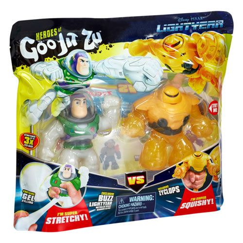 Heroes Goo Jit Zu Pixar Lightyear S1 Versus 2pcs