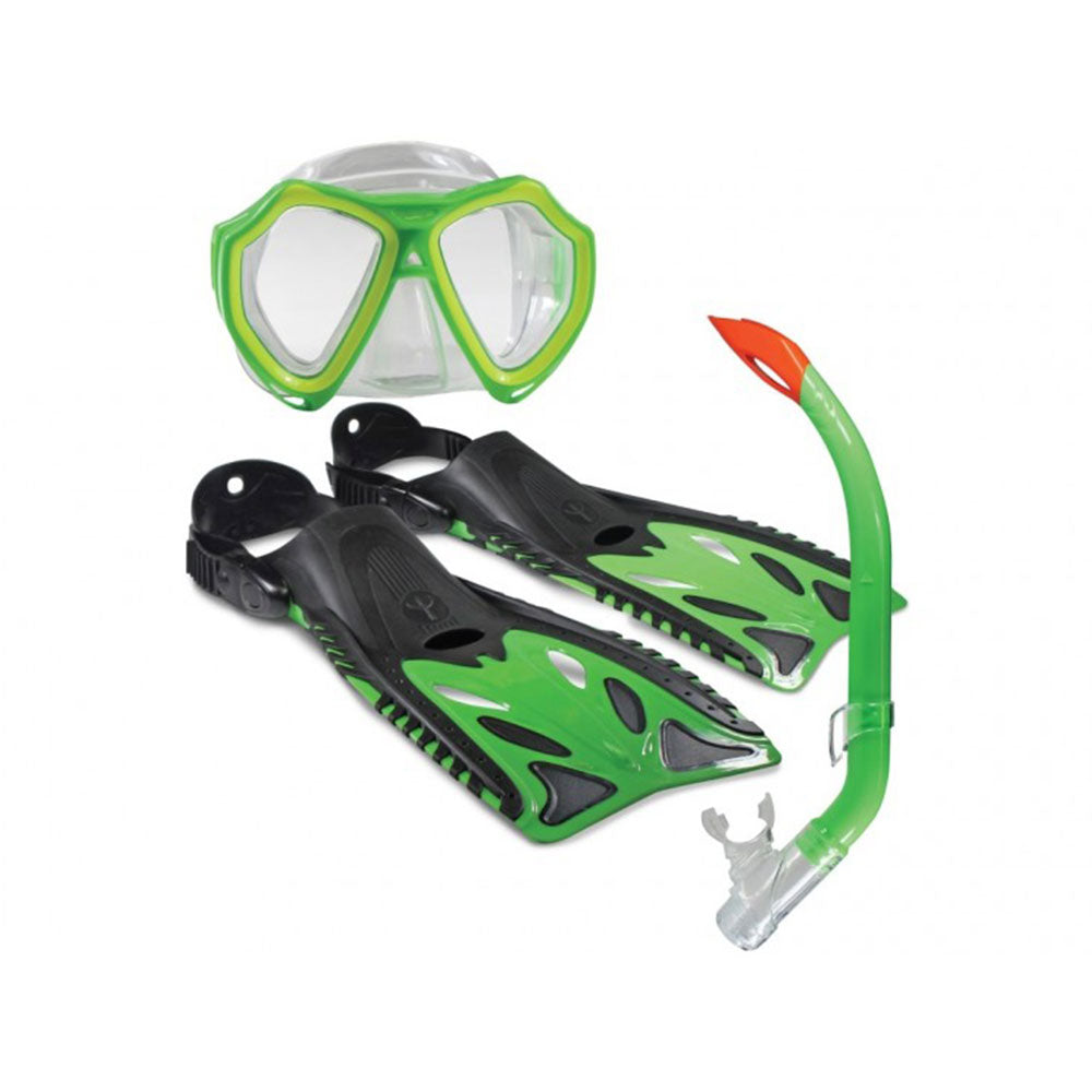 Nipper Snorkelling Set (Lime Green)