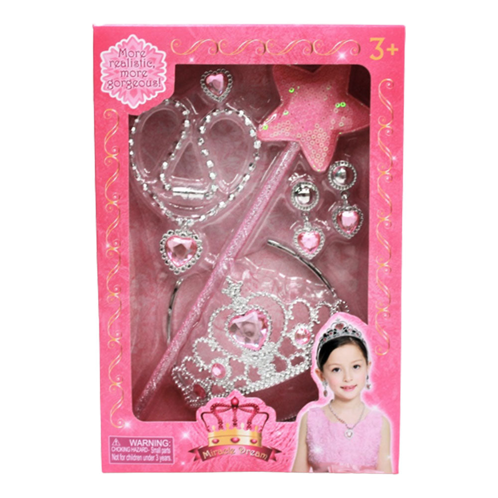 Miracle Dream Tiara with Wand Accessories Set