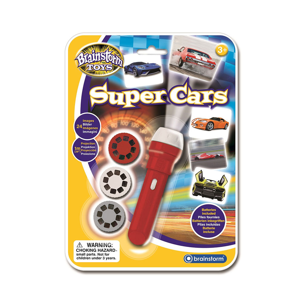 Brainstorm Toys Super Cars Torch and Projector