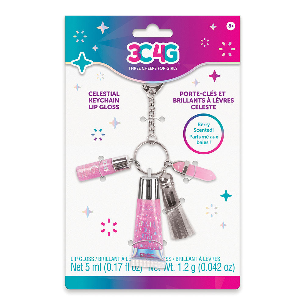 3C4G Celestial Keychain Lip Gloss