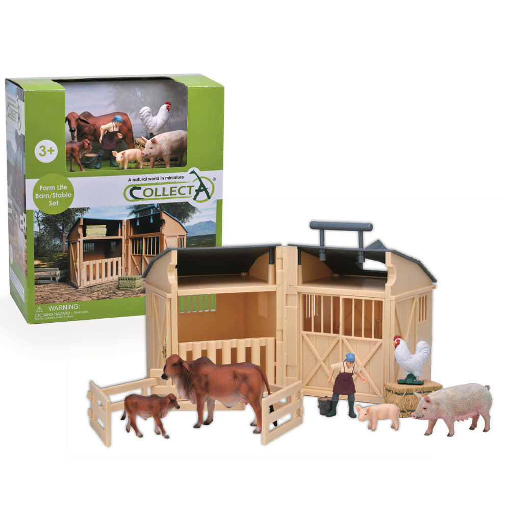 Collecta Barn/Stable Set Farm and Accessories