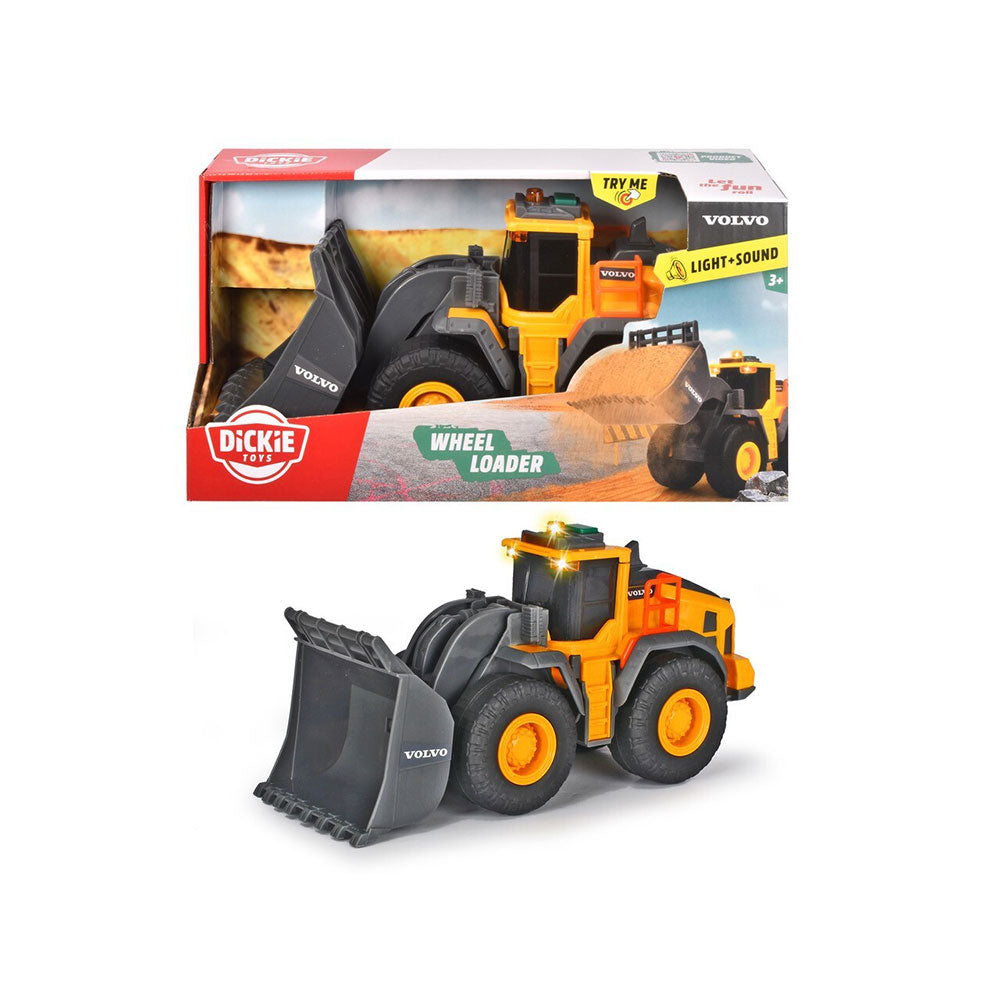 Dickie Toys Volvo Wheel Loader with Light and Sound 23cm