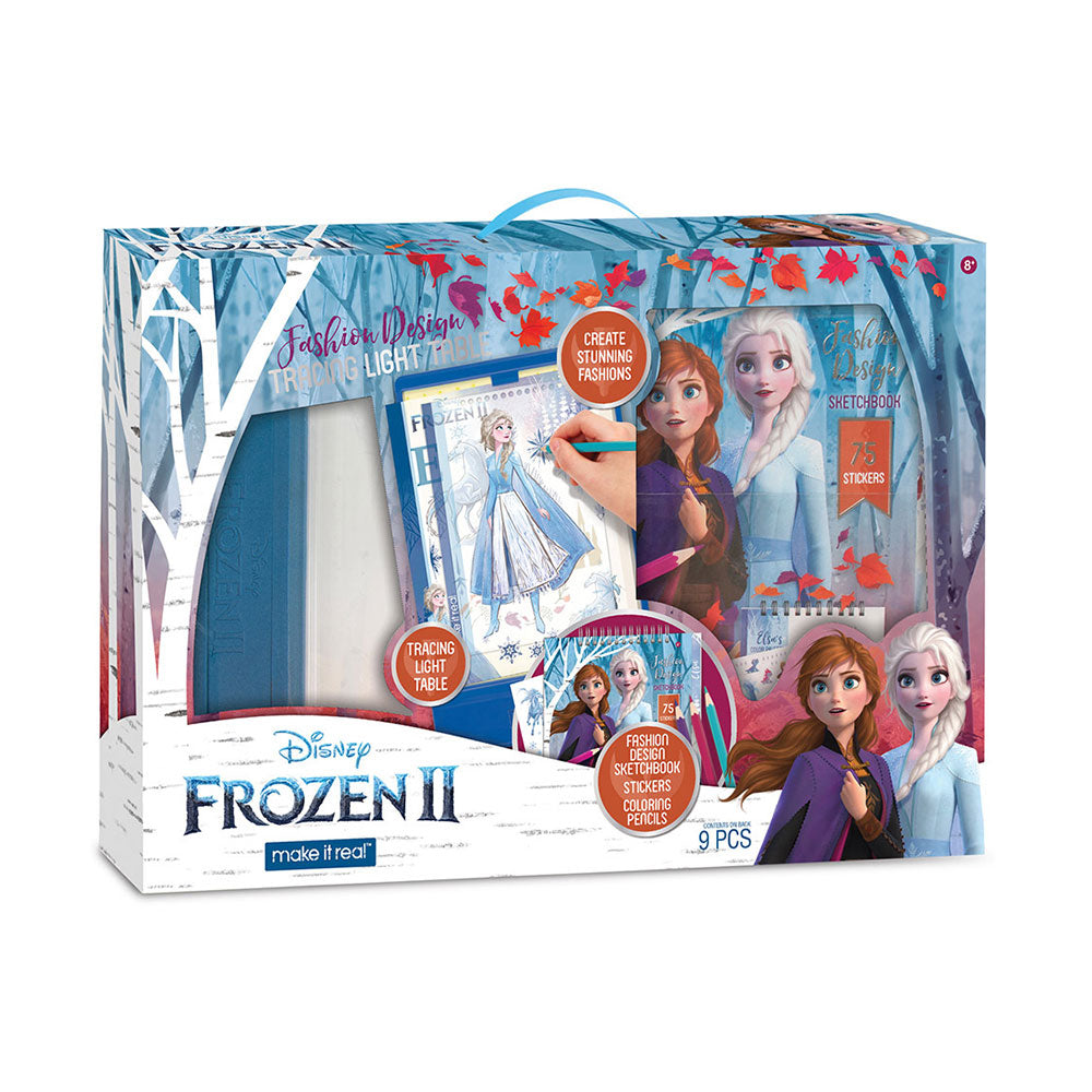 Make It Real Disney Frozen 2 Sketchbook With Light Table