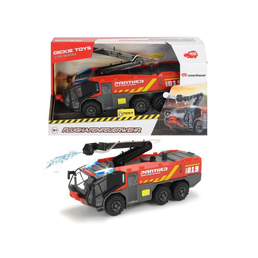 Dickie Toys Airport Fire Fighter Truck 24cm