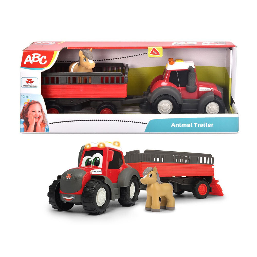 ABC Massey Ferguson Animal Trailer 26cm