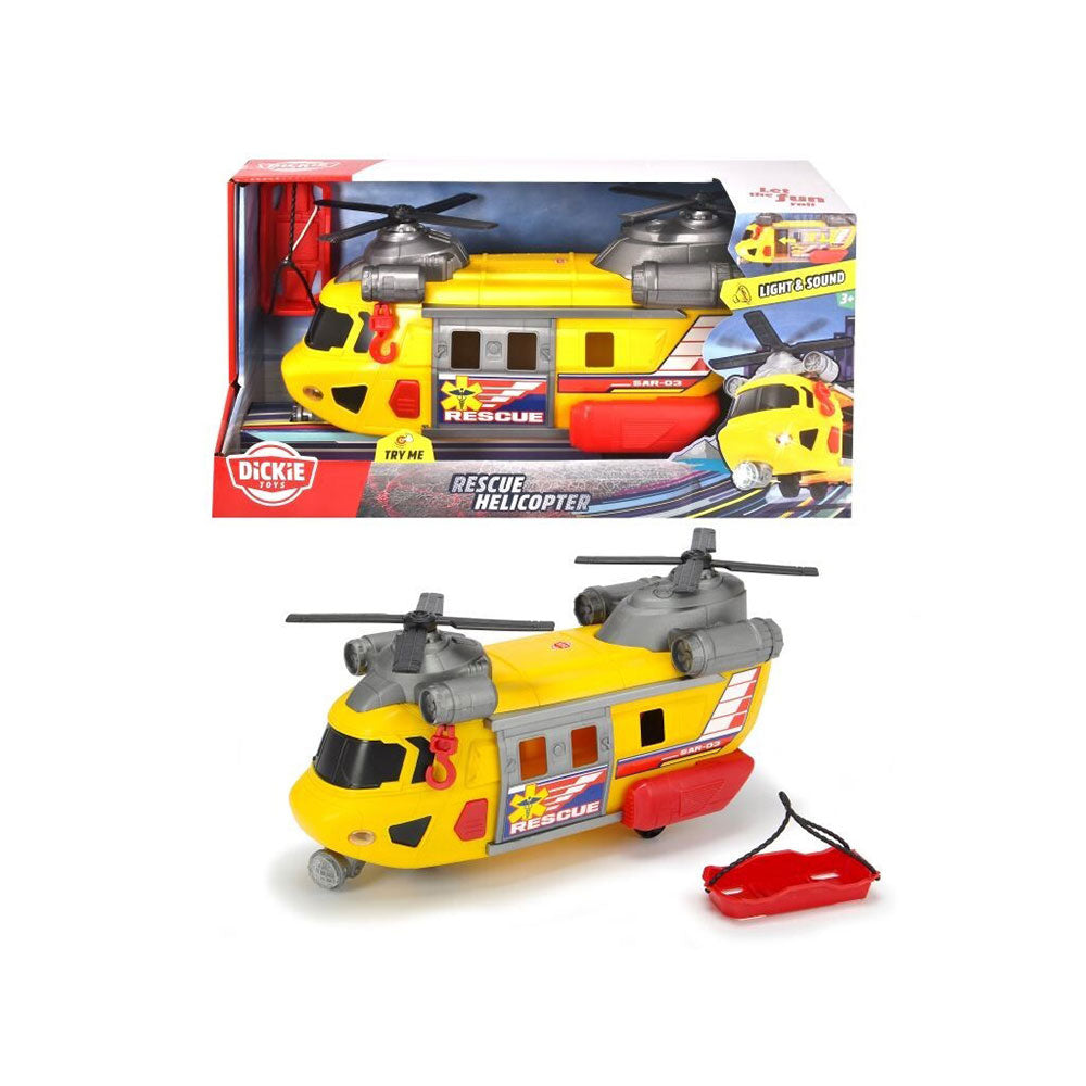 Dickie Toys Rescue Helicopter with Light and Sound 30cm
