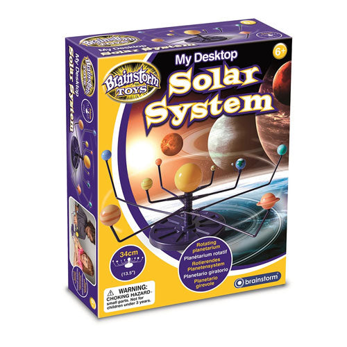 Brainstorm Toys My Desktop Solar System Planetarium Model