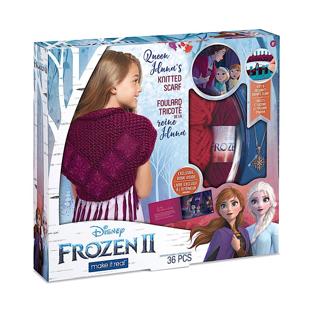 Make It Real Disney Frozen 2 Queen Iduna's Knitted Shawl