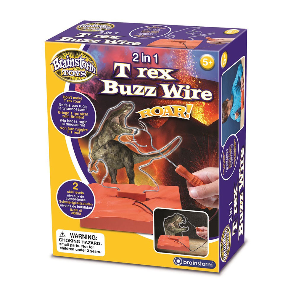 Brainstorm Toys 2 in 1 Buz Wire T-Rex