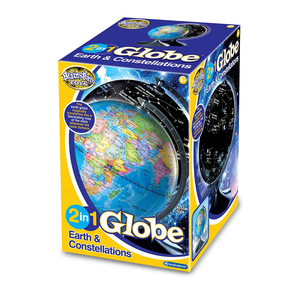 Brainstorm Toys 2 in 1 Globe Earth and Constellation