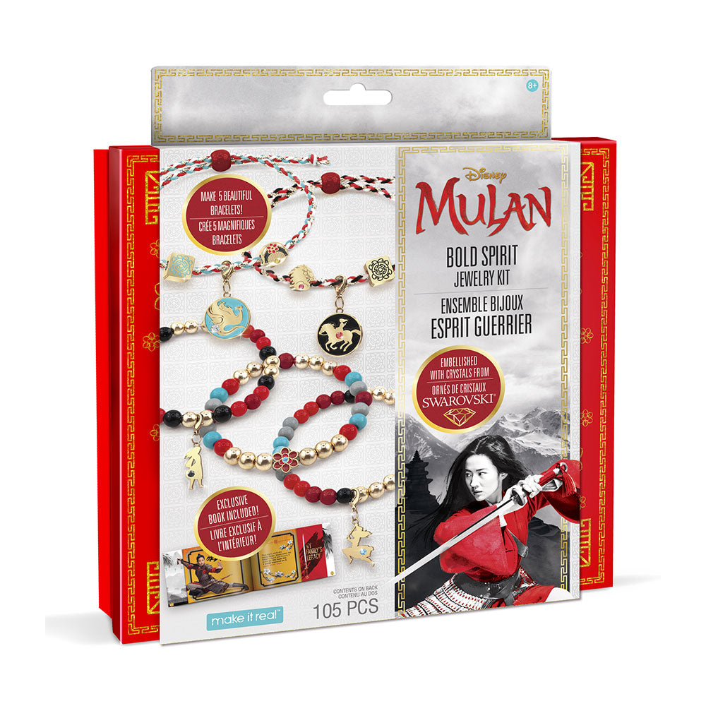 Make It Real Disney Mulan Bold Spirit Jewelry Kit