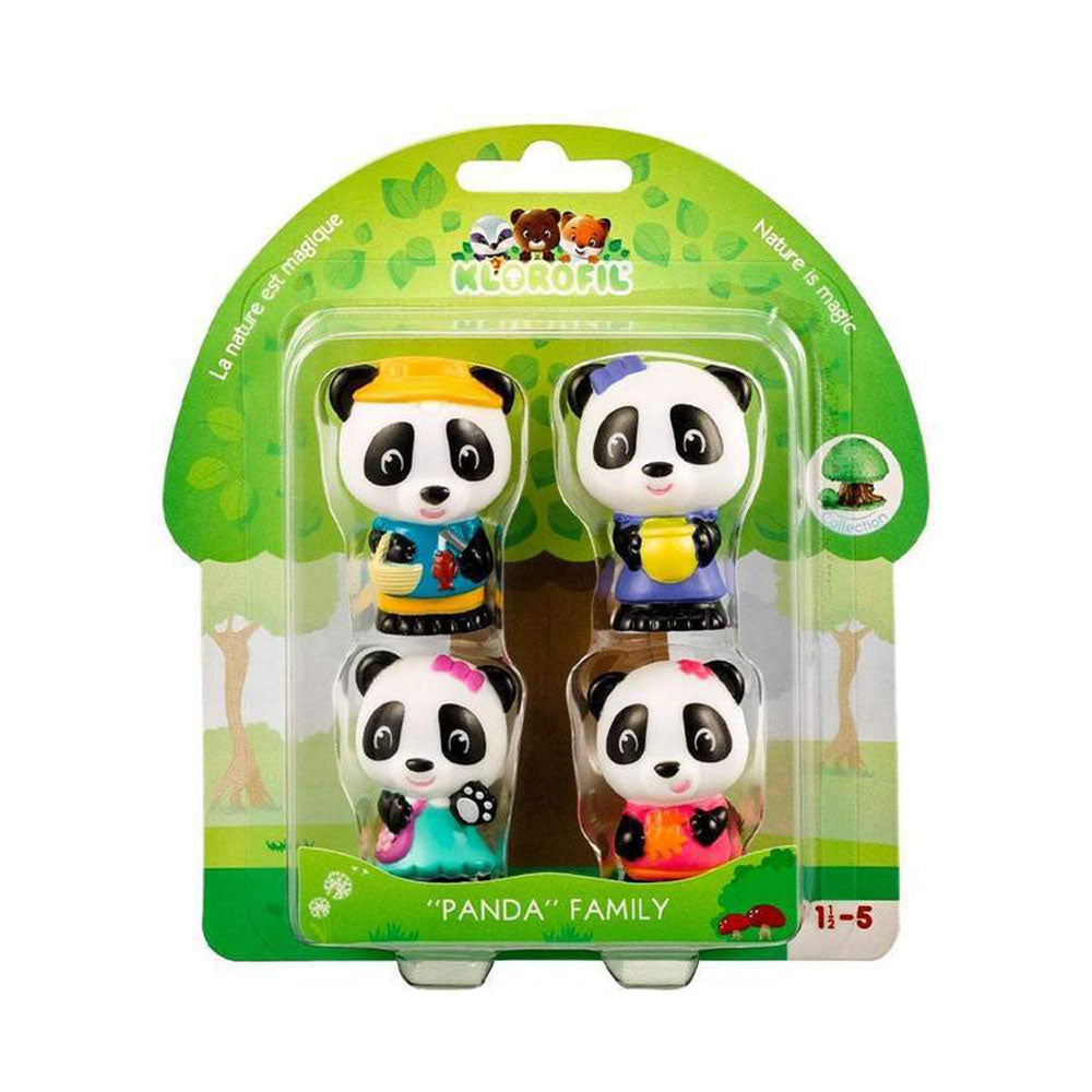 Klorofil Panda Family (Pack of 4)