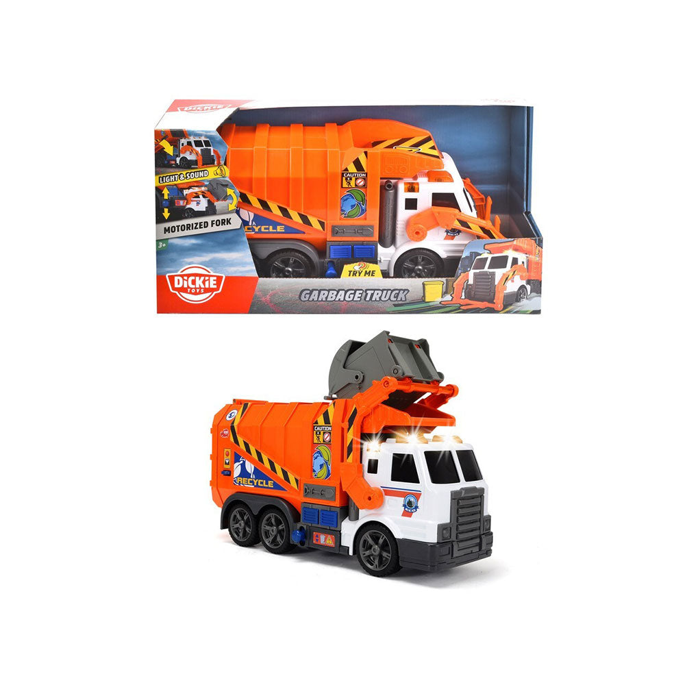 Dickie Toys Garbage Truck with Light and Sound 46cm