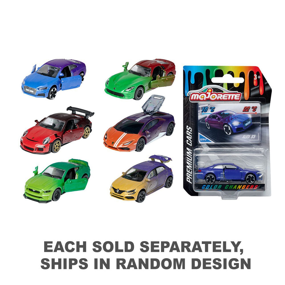 Majorette Colour Changer Model Car (1pc Random)