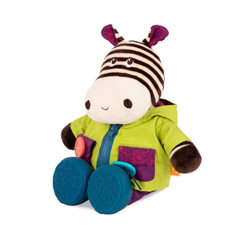 Giggle Zippies Zebb Plush Toy